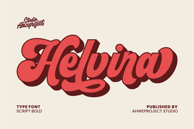 Preview of Helvira Font