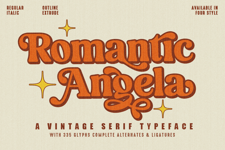 Romantic Angela Font