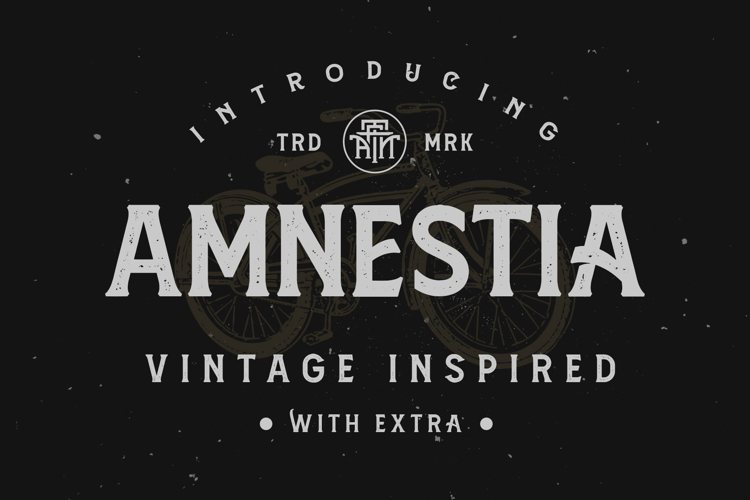 Amnestia Distressed Font