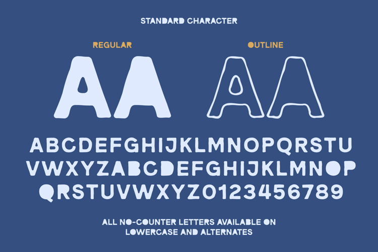Preview of Benniter Trial Version Font
