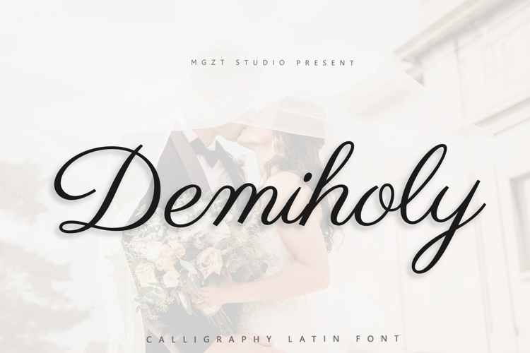 Preview of Demiholy Font