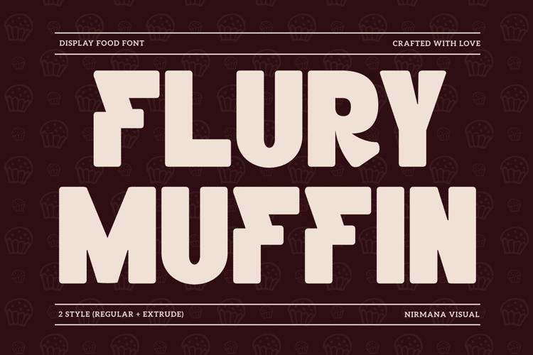 Preview of Flury Muffin Font