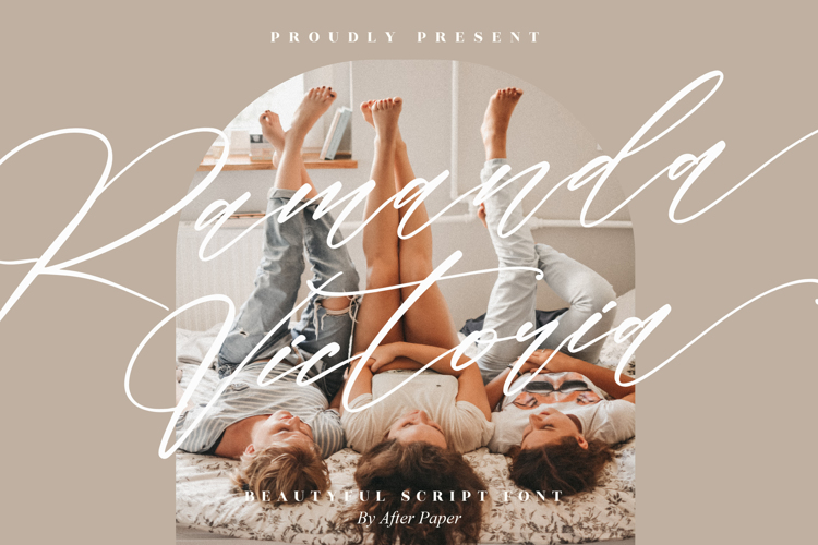 Preview of Ramanda Victoria Font