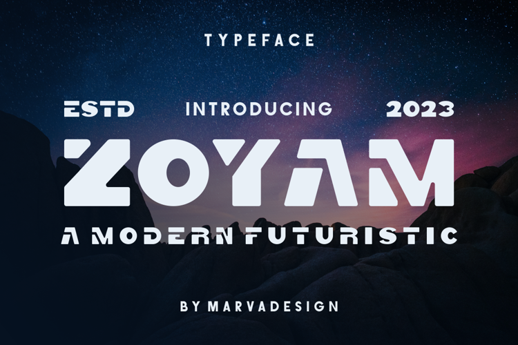 ZOYAM Font