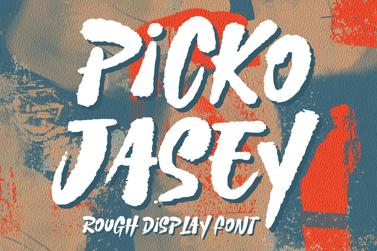 Preview of Picko Jasey Font