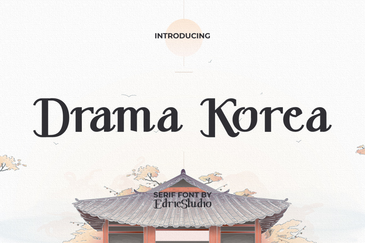 Drama Korea Font