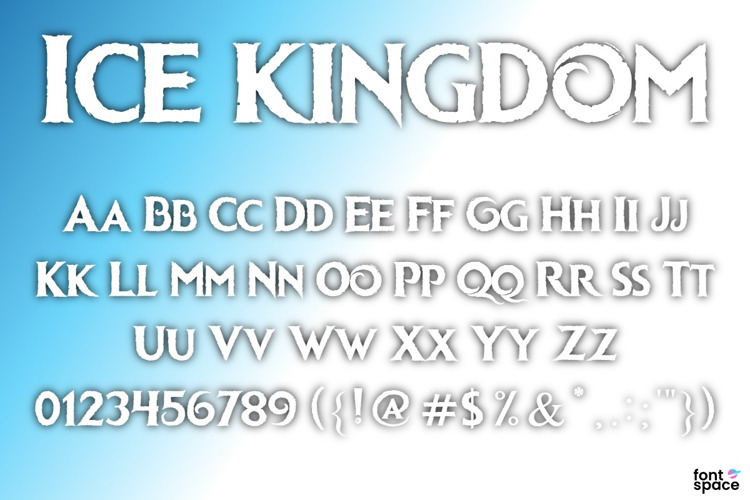 Ice Kingdom Font