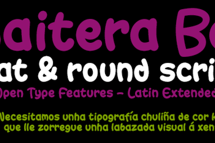 Gaitera Ball Font