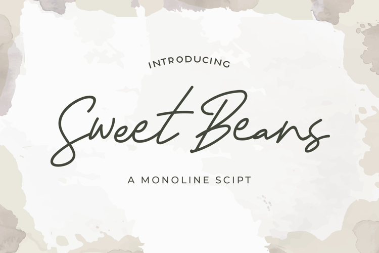 Sweet Beans Font