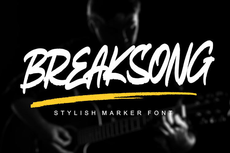 BREAKSONG Font