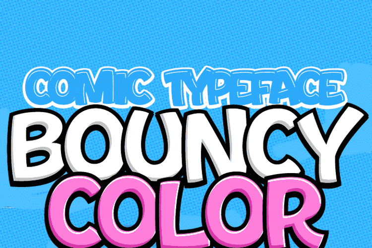 Bouncy Pink Font