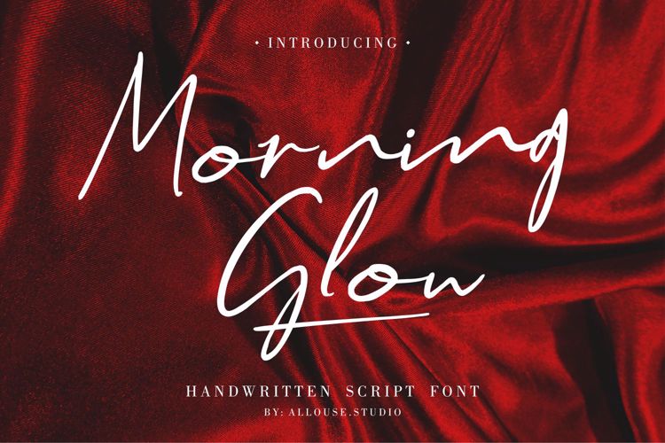 Morning Glow Font