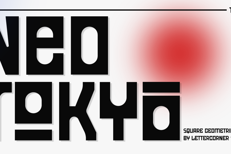 Preview of Neotokyo Font