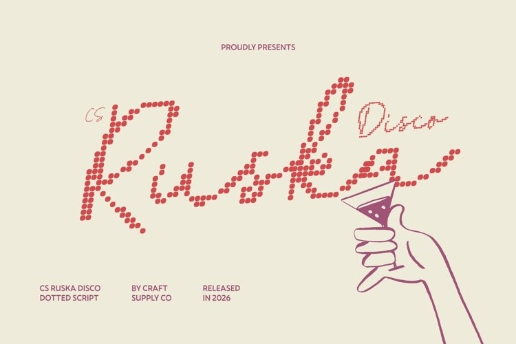 Preview of CS Ruska Disco Font