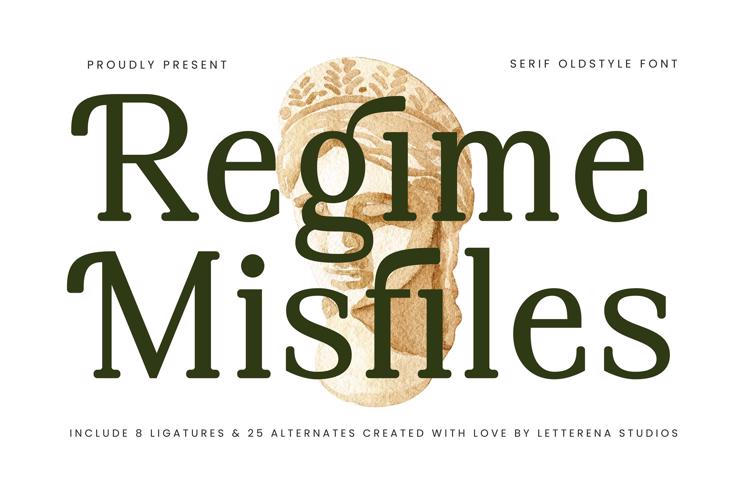 Regime Misfiles VERSION Font