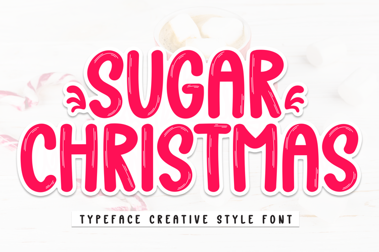 Preview of Sugar Christmas Font
