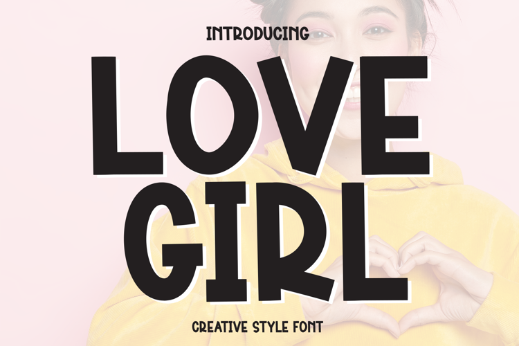 Preview of Love Girl Font
