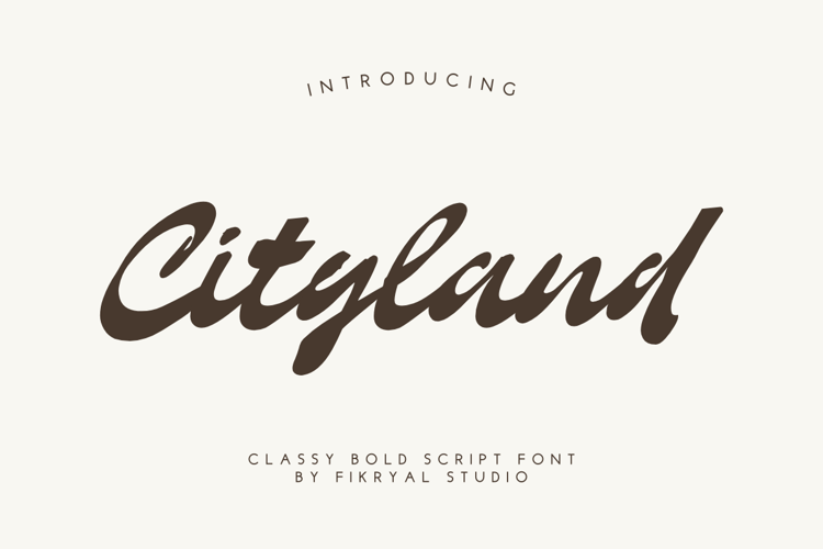 Cityland Font