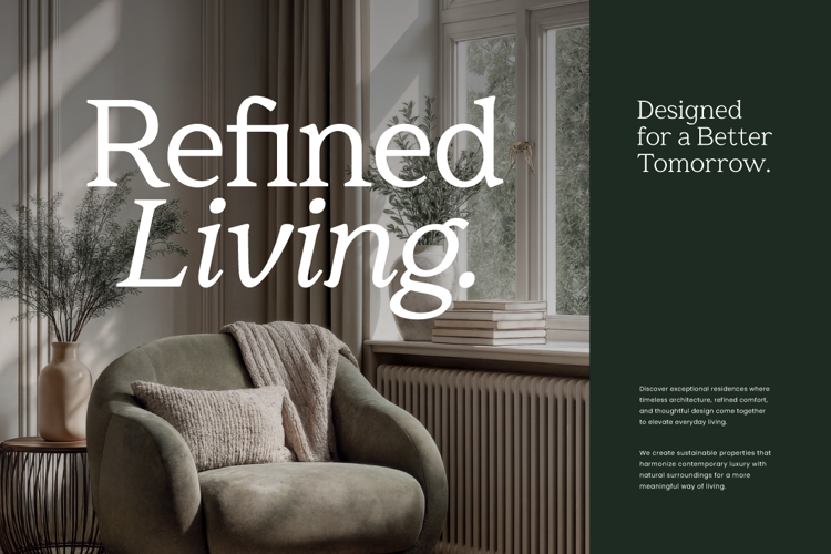 Preview of Res Minevia Font