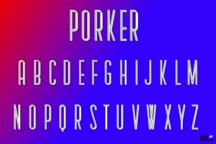 Porker Font