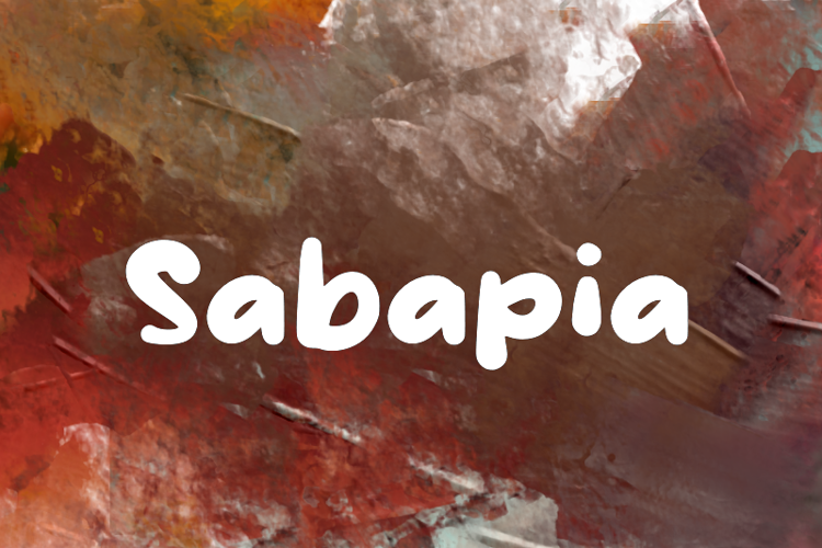 s Sabapia Font