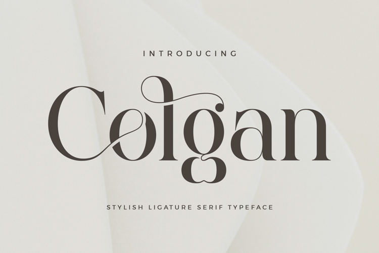 Preview of Colgan Font