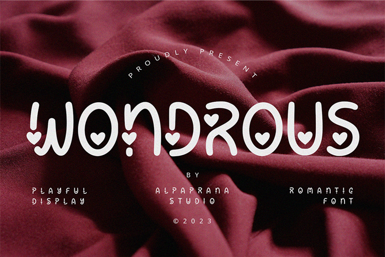 Wondrous Font