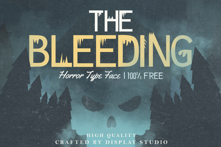 The Bleeding Font