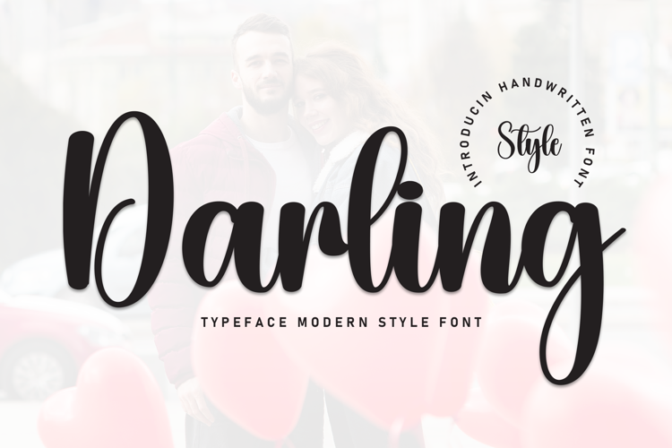 Preview of Darling Font