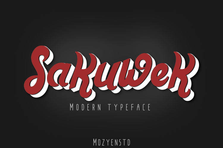 Sakuwek Font