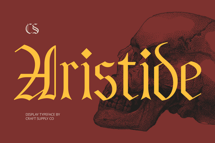 Preview of CS Aristide Font