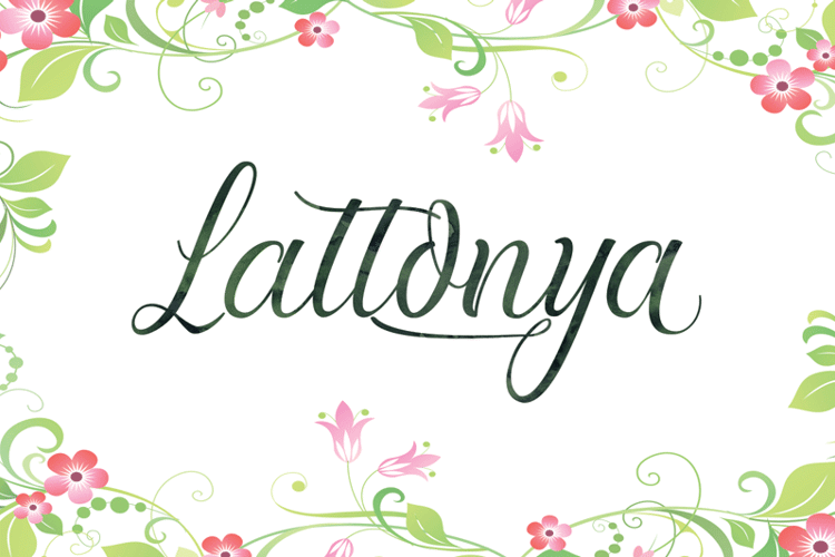 Lattonya Font