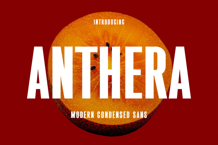 Preview of Anthera Font