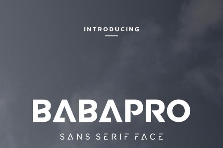 Baba Pro Font