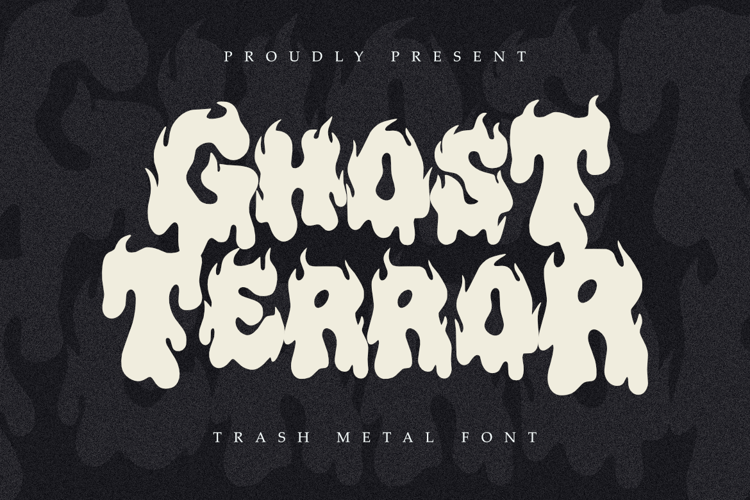 Preview of Ghost Terror Font