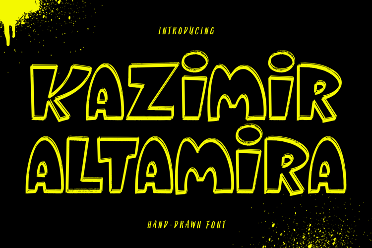 Preview of Kazimir Altamira Font