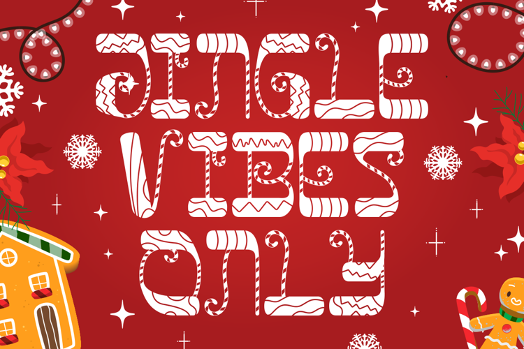 Preview of Glitch Sleigh Font