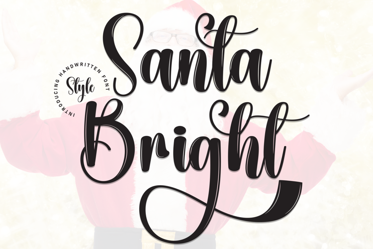 Preview of Santa Bright Font