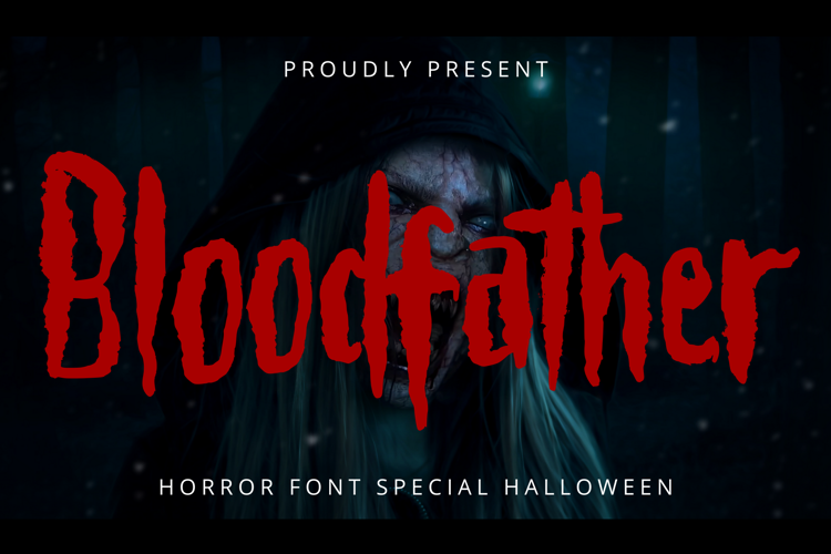 Preview of Bloodfather Font