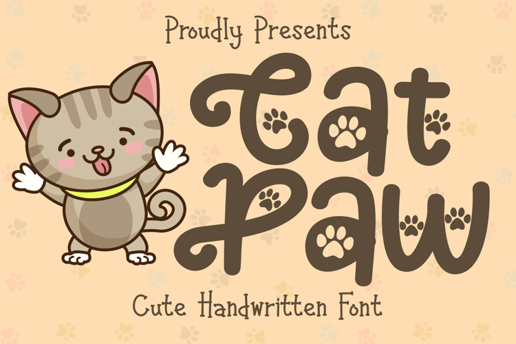 Cat Paw Font