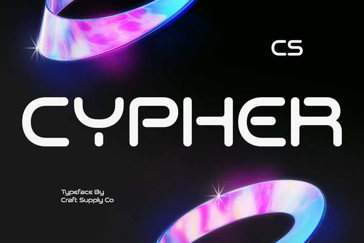 Preview of CS Cypher Font