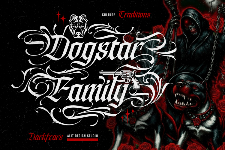 Preview of Syndicate Shadow Font