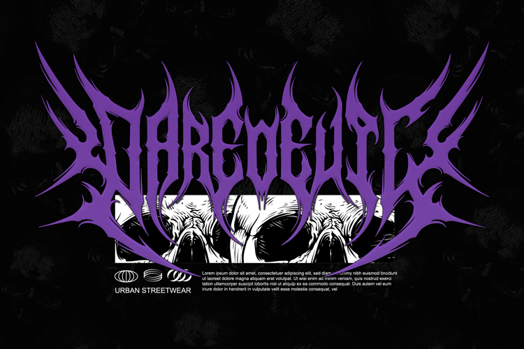 Preview of Draxien Font