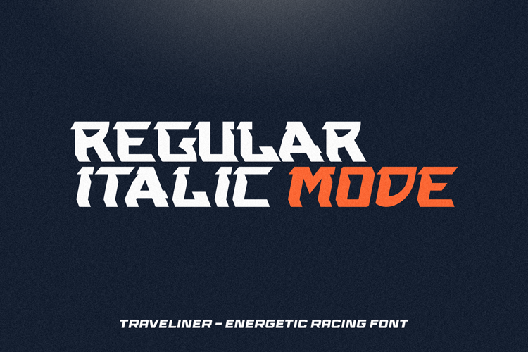Preview of Trave Liner Font