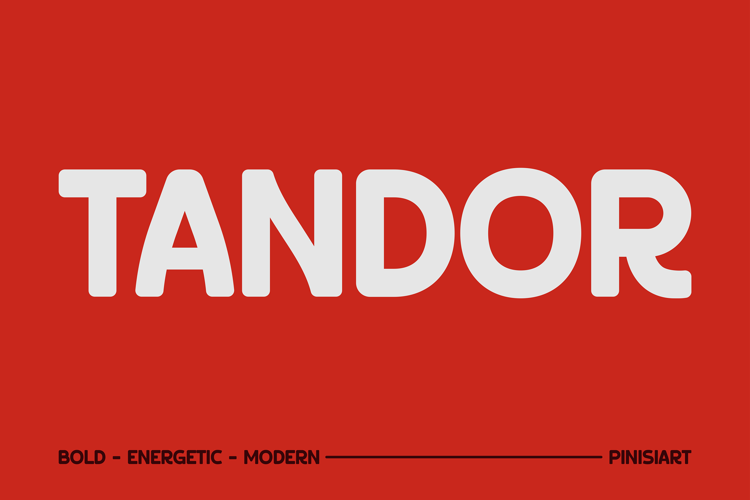 Preview of Tandor Font