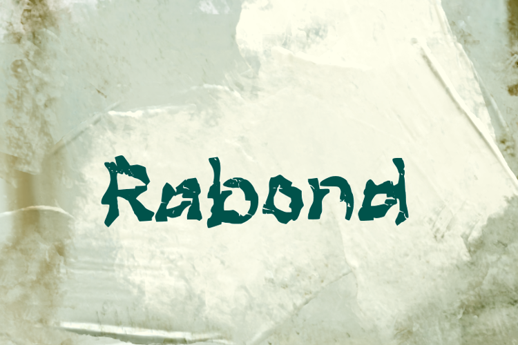 Rabond Font