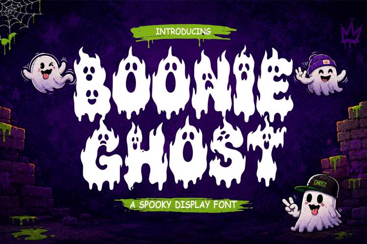 Preview of Boonie Ghost Font