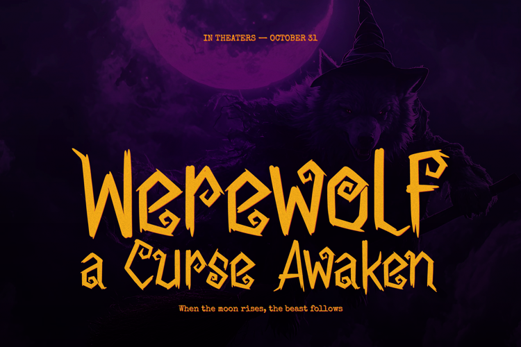 Preview of Rune Witch Font