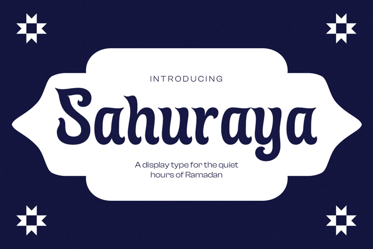 Preview of Sahuraya Font