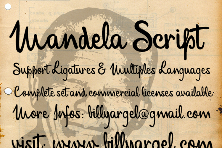 Mandela Script Font